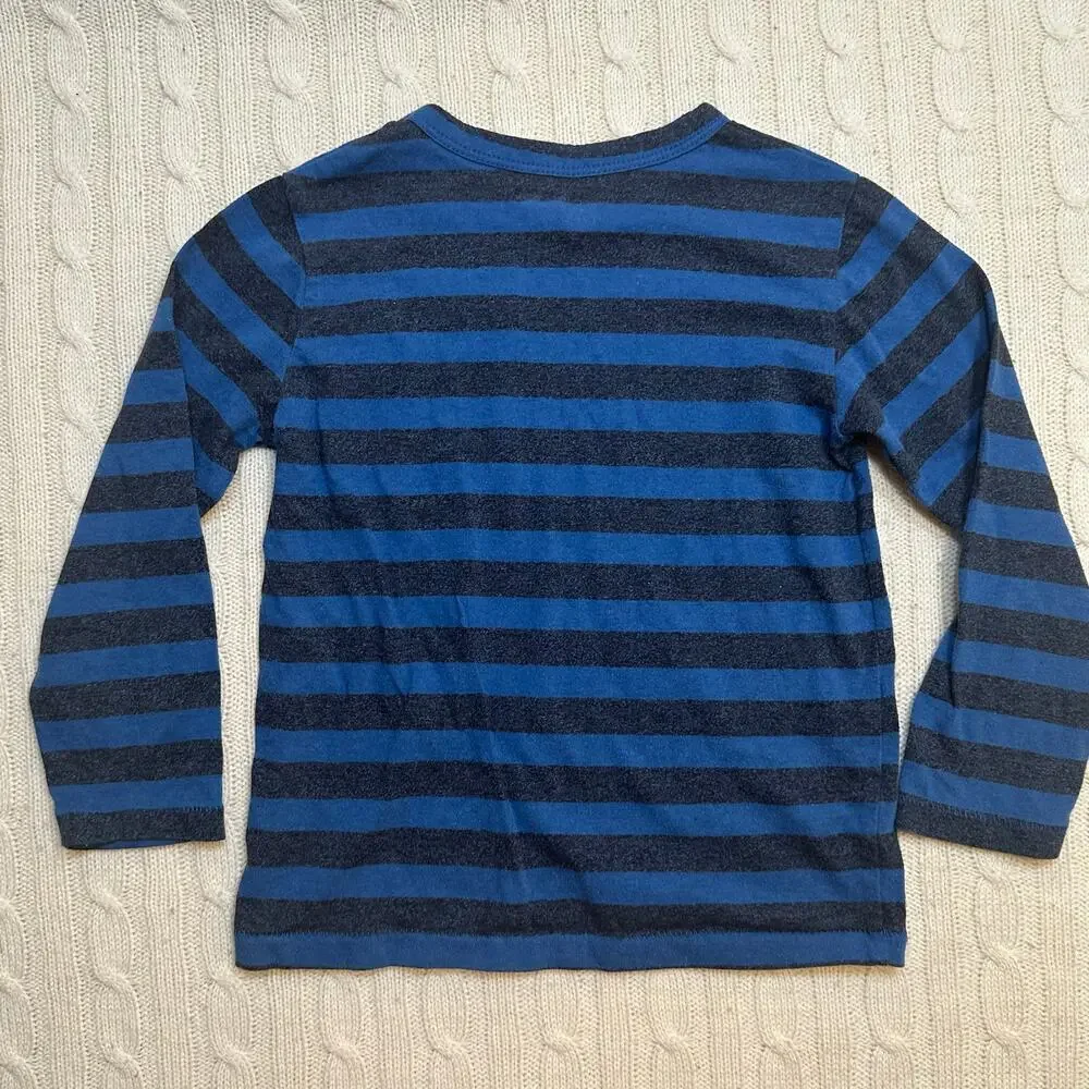 Gap Striped Long Sleeve Tee sz 4 Nautical Fisherman NormCore